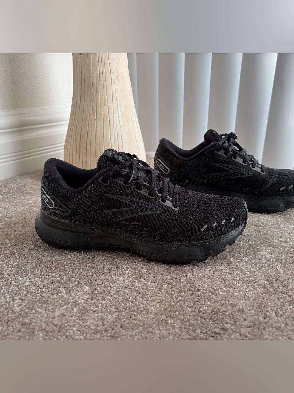 Brooks glycerin 20 All-Black Men's Running Sneakers